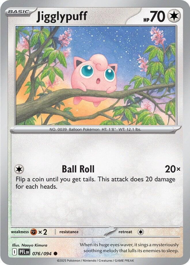 Jigglypuff (076/094) [Mega Evolution: Phantasmal Flames] | Exor Games Summserside