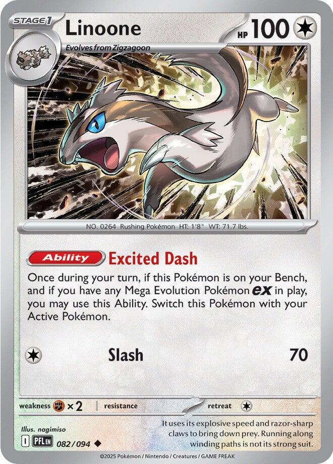 Linoone (082/094) [Mega Evolution: Phantasmal Flames] | Exor Games Summserside