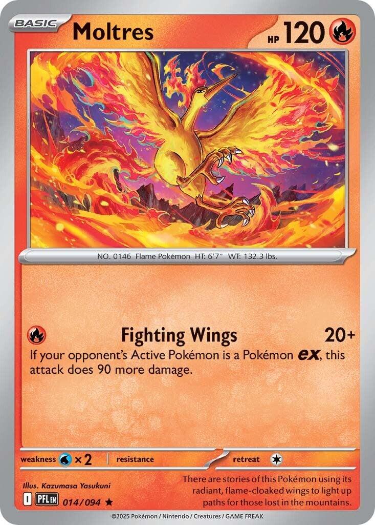 Moltres (014/094) [Mega Evolution: Phantasmal Flames] | Exor Games Summserside