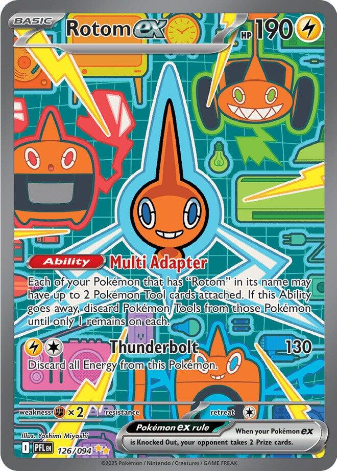 Rotom ex (126/094) [Mega Evolution: Phantasmal Flames] | Exor Games Summserside