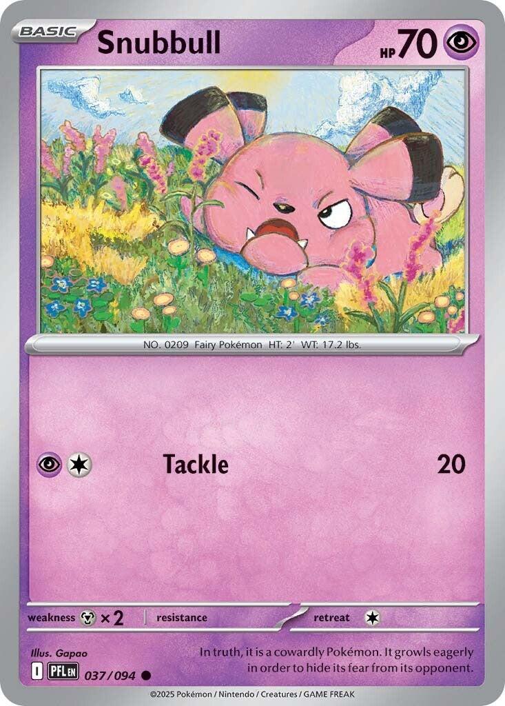 Snubbull (037/094) [Mega Evolution: Phantasmal Flames] | Exor Games Summserside
