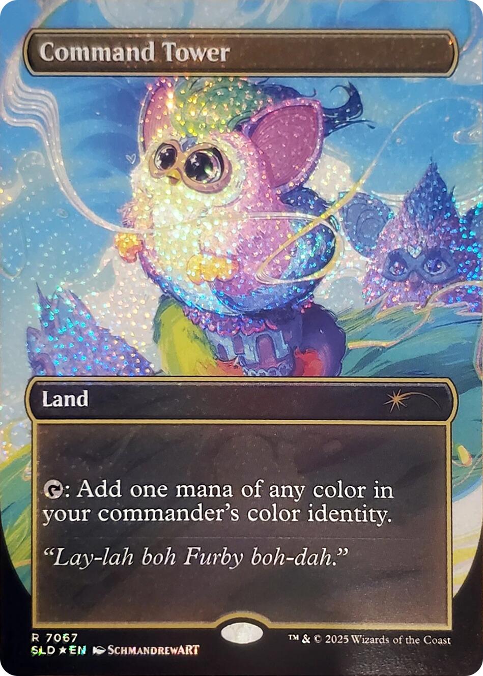 Command Tower (7067) (Confetti Foil) [Secret Lair Drop Series] | Exor Games Summserside