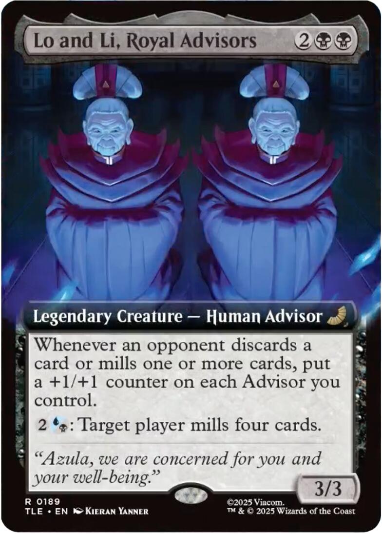 Lo and Li, Royal Advisors (Extended Art) [Avatar: The Last Airbender: Eternal-Legal] | Exor Games Summserside