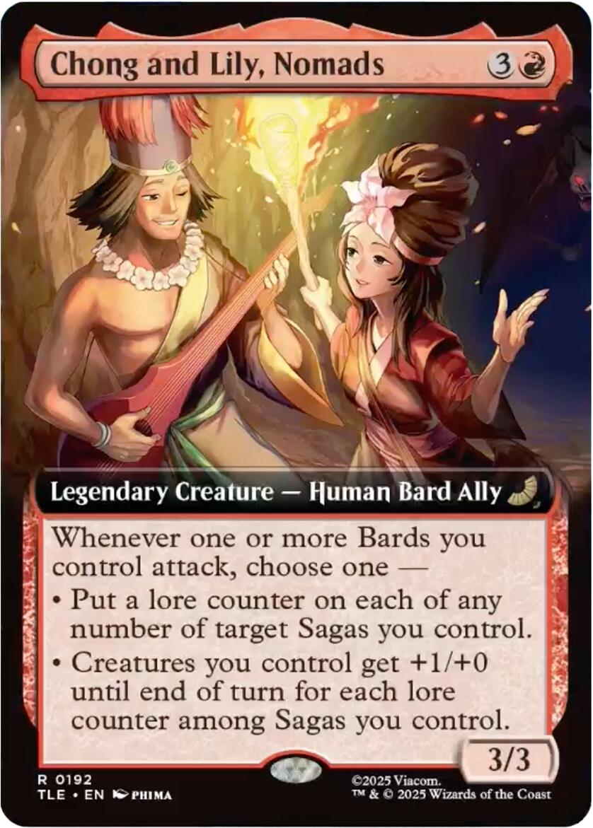 Chong and Lily, Nomads (Extended Art) [Avatar: The Last Airbender: Eternal-Legal] | Exor Games Summserside