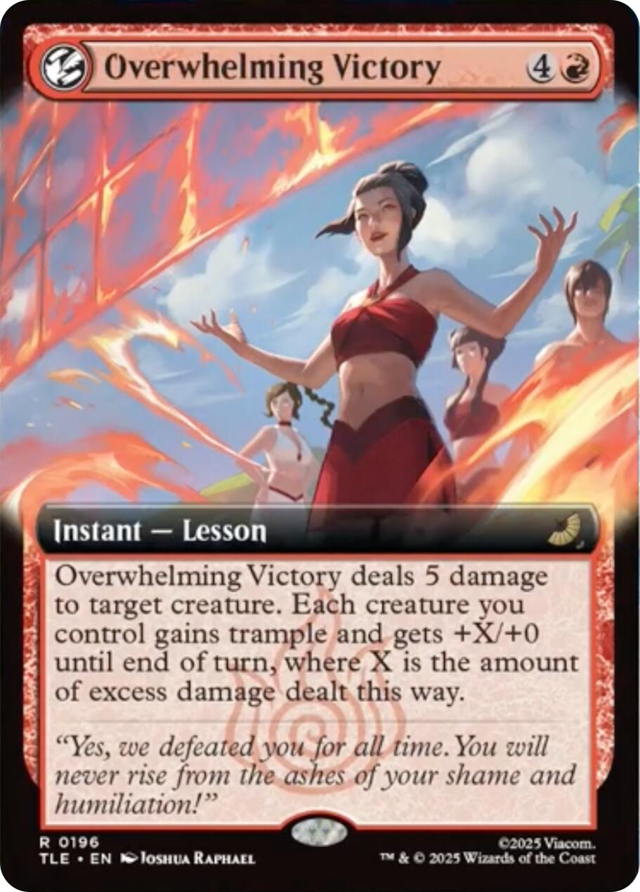 Overwhelming Victory (Extended Art) [Avatar: The Last Airbender: Eternal-Legal] | Exor Games Summserside