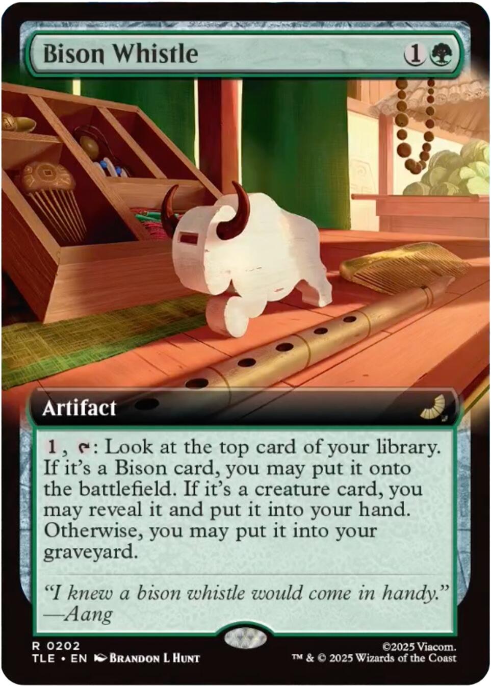 Bison Whistle (Extended Art) [Avatar: The Last Airbender: Eternal-Legal] | Exor Games Summserside