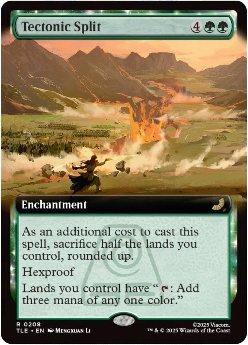 Tectonic Split (Extended Art) [Avatar: The Last Airbender: Eternal-Legal] | Exor Games Summserside