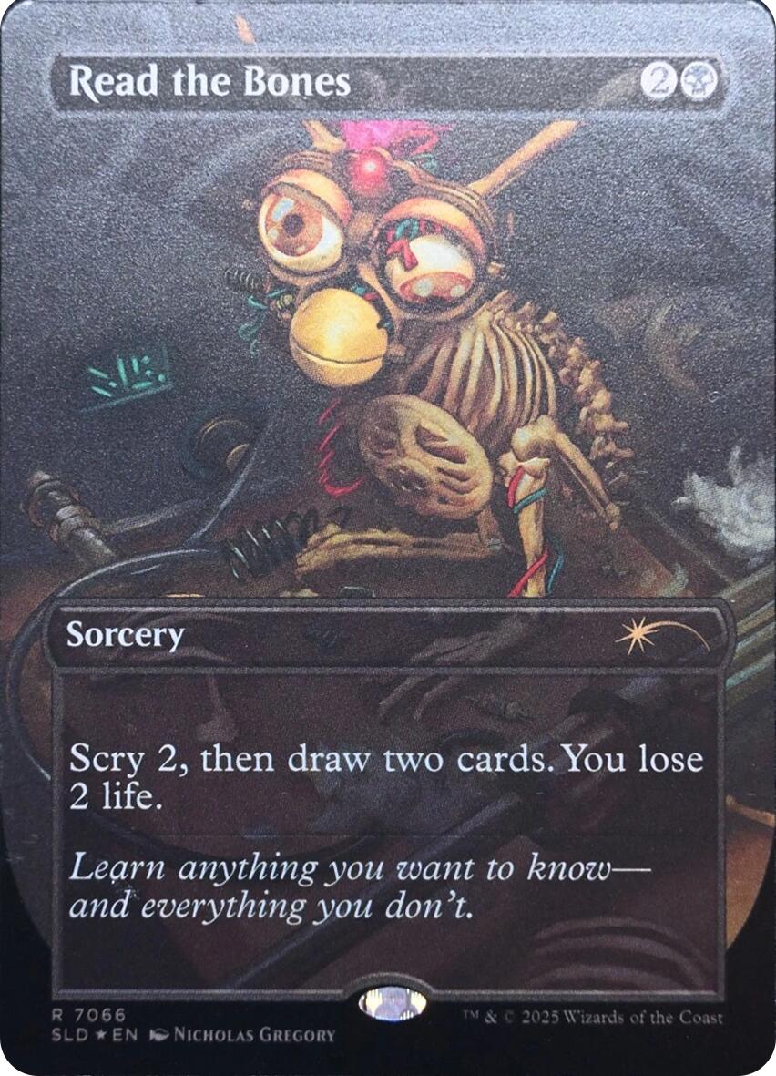 Read the Bones (Rainbow Foil) [Secret Lair Drop Series] | Exor Games Summserside