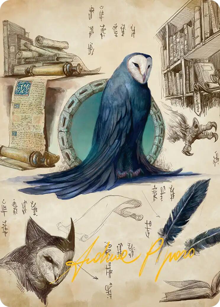 Wan Shi Tong, Librarian Art Card (Gold-Stamped Signature) [Avatar: The Last Airbender Art Series] | Exor Games Summserside