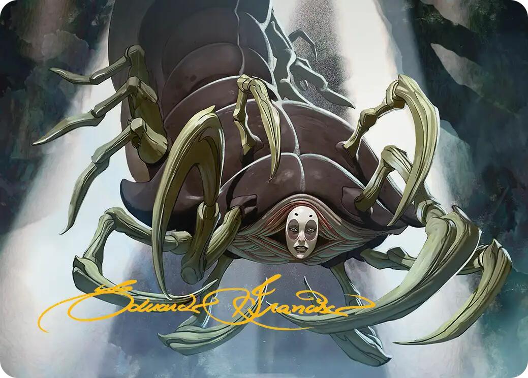 Koh, the Face Stealer Art Card (Gold-Stamped Signature) [Avatar: The Last Airbender Art Series] | Exor Games Summserside