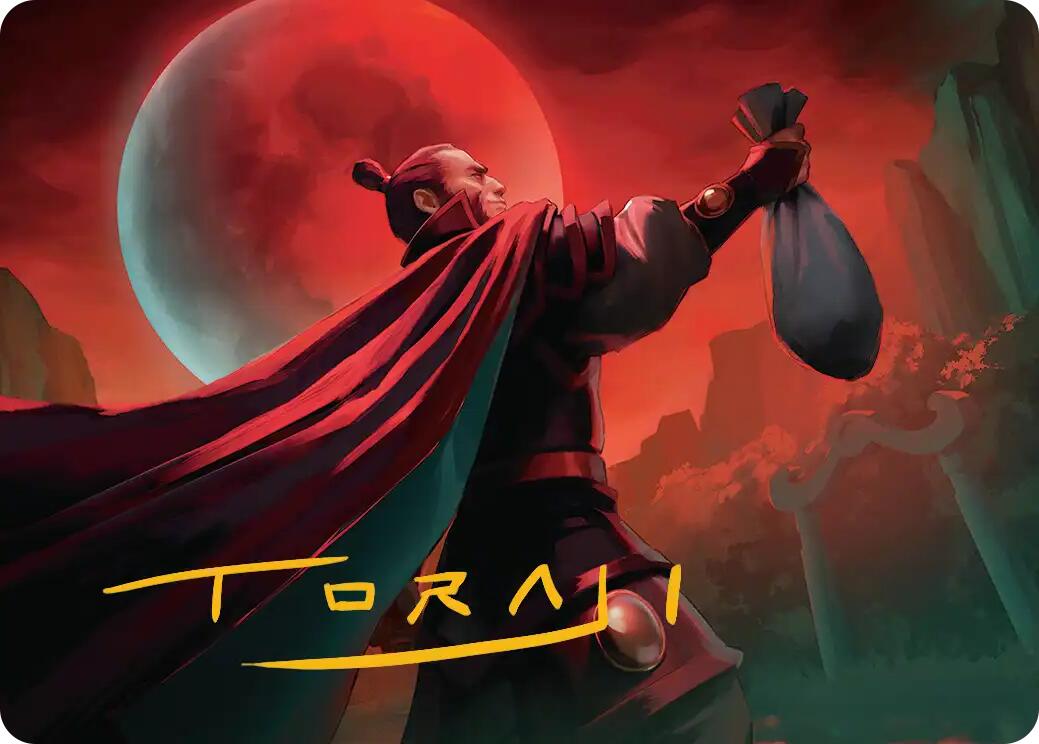 Zhao, the Moon Slayer Art Card (Gold-Stamped Signature) [Avatar: The Last Airbender Art Series] | Exor Games Summserside