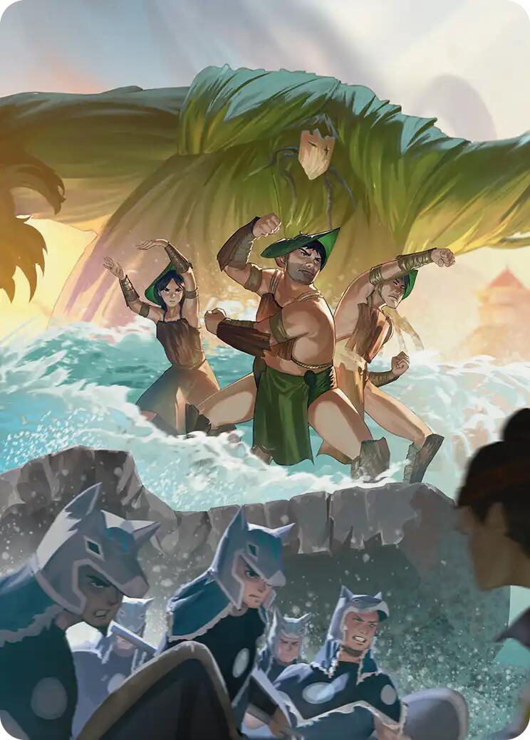 Swampbenders Art Card [Avatar: The Last Airbender Art Series] | Exor Games Summserside