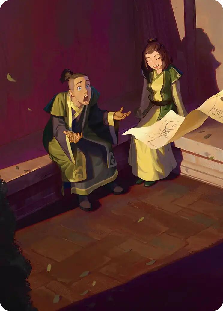 Sokka and Suki Art Card [Avatar: The Last Airbender Art Series] | Exor Games Summserside