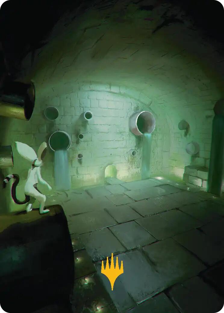 Swamp Art Card (Gold-Stamped Planeswalker Symbol) [Avatar: The Last Airbender Art Series] | Exor Games Summserside