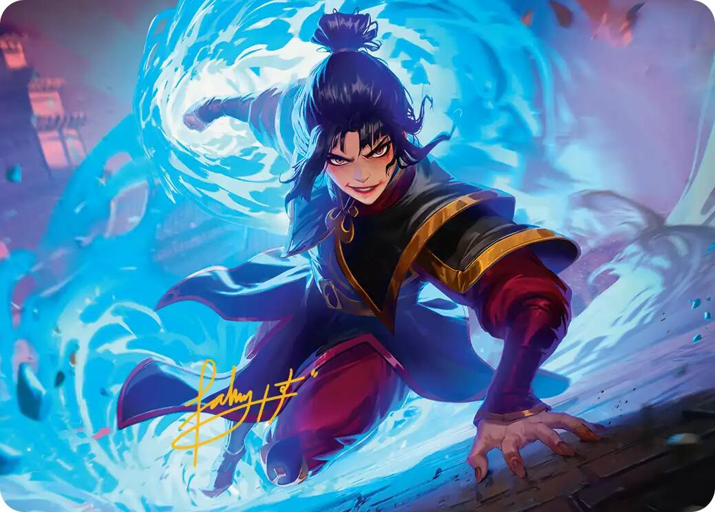 Fire Lord Azula Art Card (Gold-Stamped Signature) [Avatar: The Last Airbender Art Series] | Exor Games Summserside