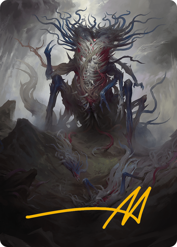 Azlask, the Swelling Scourge Art Card (Gold-Stamped Signature) [Modern Horizons 3 Art Series] | Exor Games Summserside