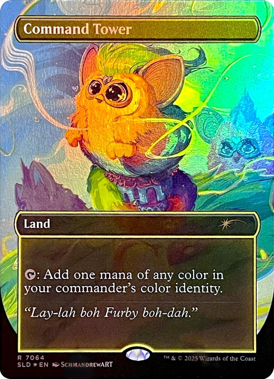 Command Tower (7064) (Rainbow Foil) [Secret Lair Drop Series] | Exor Games Summserside