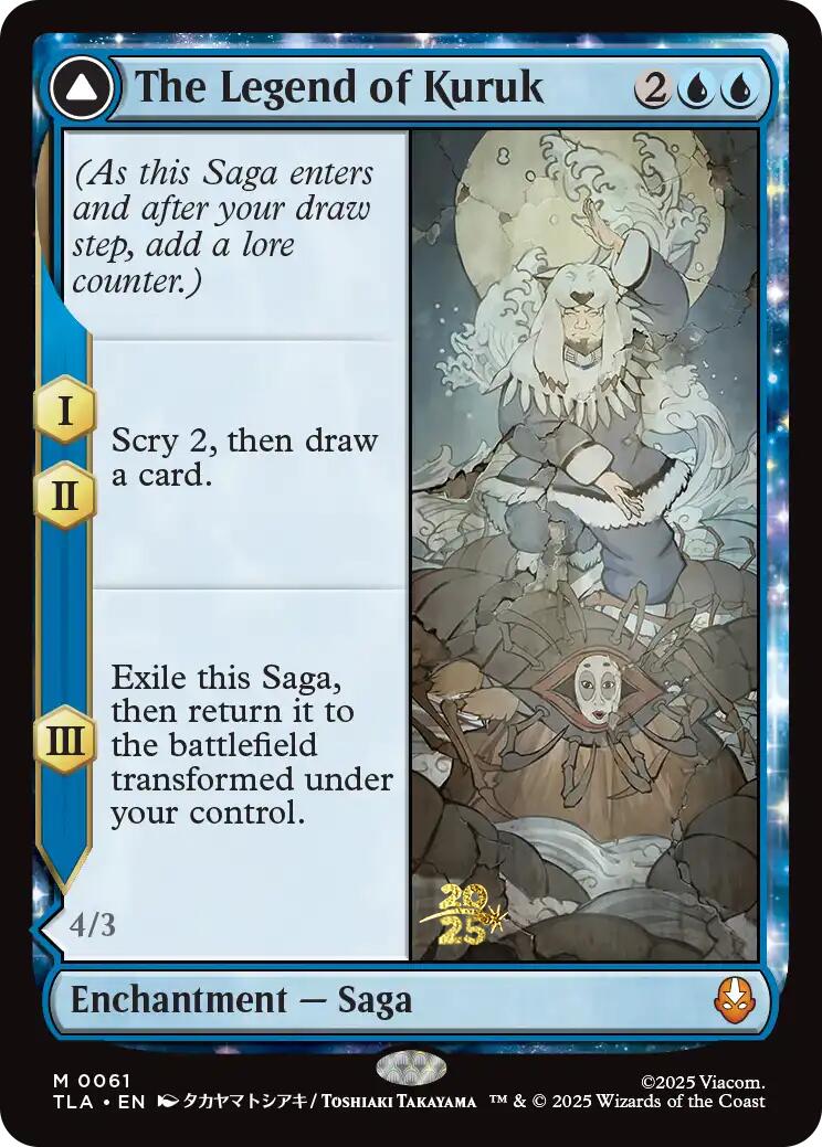 The Legend of Kuruk [Avatar: The Last Airbender Prerelease Cards] | Exor Games Summserside