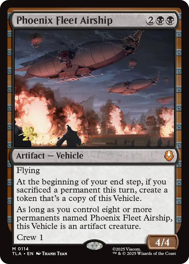 Phoenix Fleet Airship [Avatar: The Last Airbender Prerelease Cards] | Exor Games Summserside