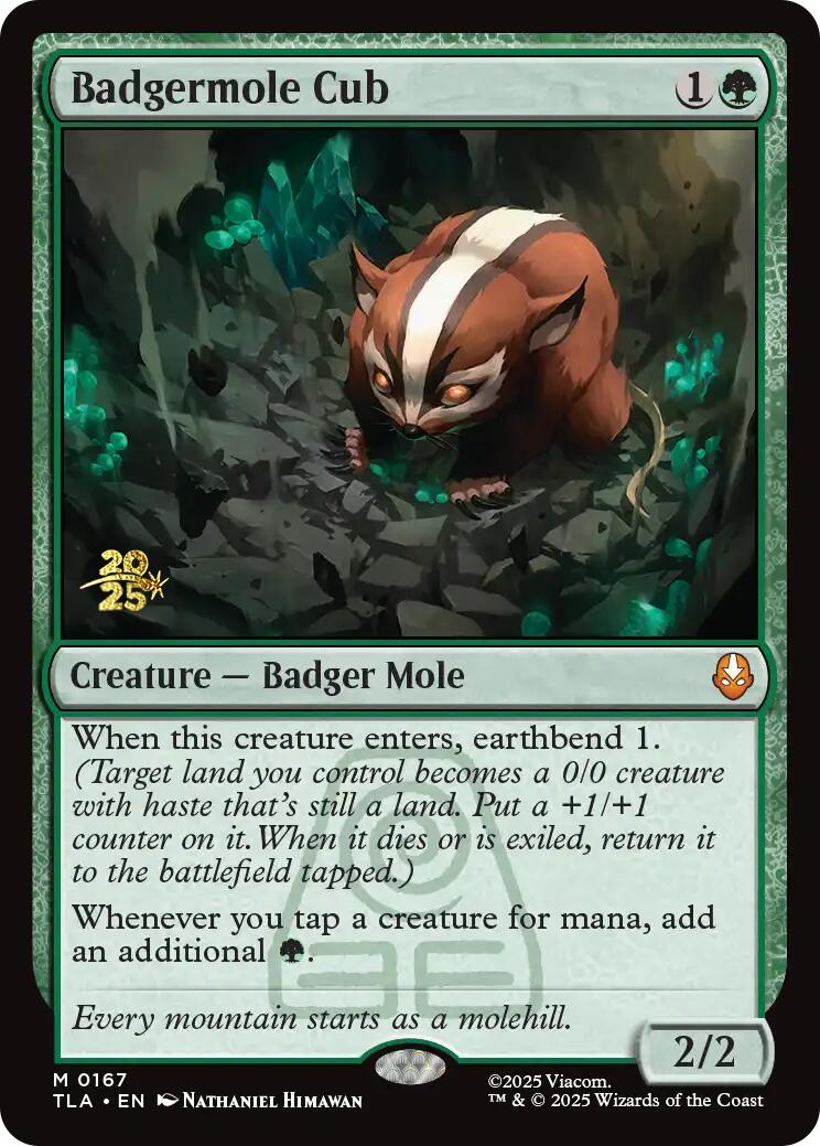 Badgermole Cub [Avatar: The Last Airbender Prerelease Cards] | Exor Games Summserside
