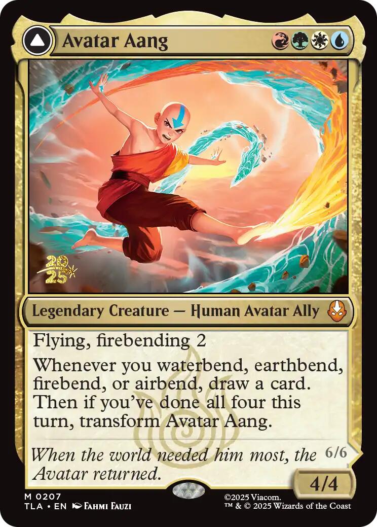 Avatar Aang [Avatar: The Last Airbender Prerelease Cards] | Exor Games Summserside