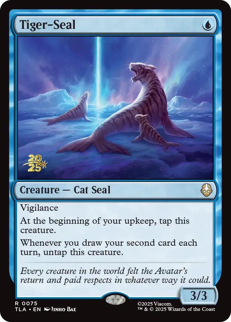 Tiger-Seal [Avatar: The Last Airbender Prerelease Cards] | Exor Games Summserside