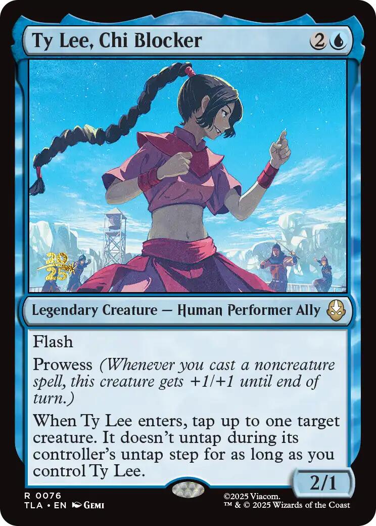 Ty Lee, Chi Blocker [Avatar: The Last Airbender Prerelease Cards] | Exor Games Summserside