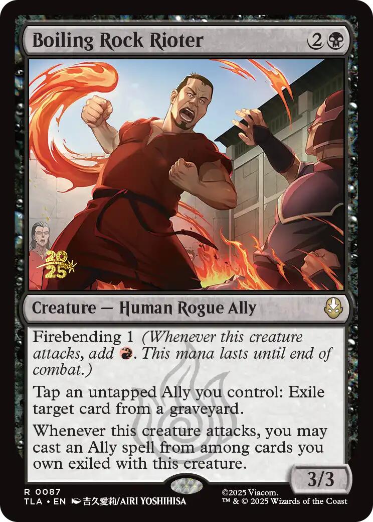 Boiling Rock Rioter [Avatar: The Last Airbender Prerelease Cards] | Exor Games Summserside