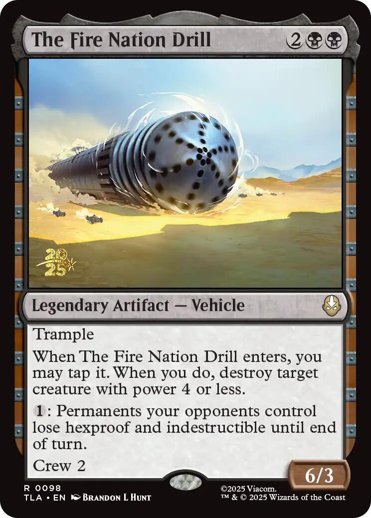 The Fire Nation Drill [Avatar: The Last Airbender Prerelease Cards] | Exor Games Summserside
