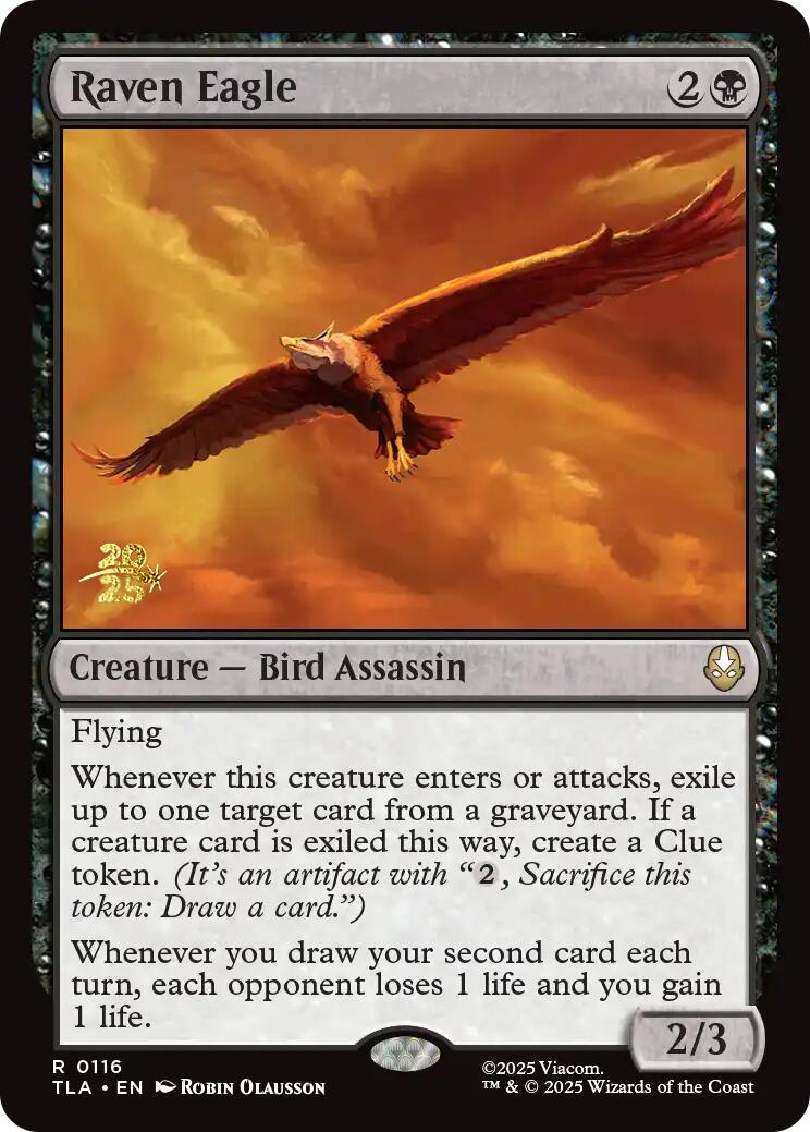Raven Eagle [Avatar: The Last Airbender Prerelease Cards] | Exor Games Summserside