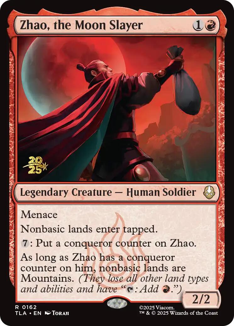 Zhao, the Moon Slayer [Avatar: The Last Airbender Prerelease Cards] | Exor Games Summserside