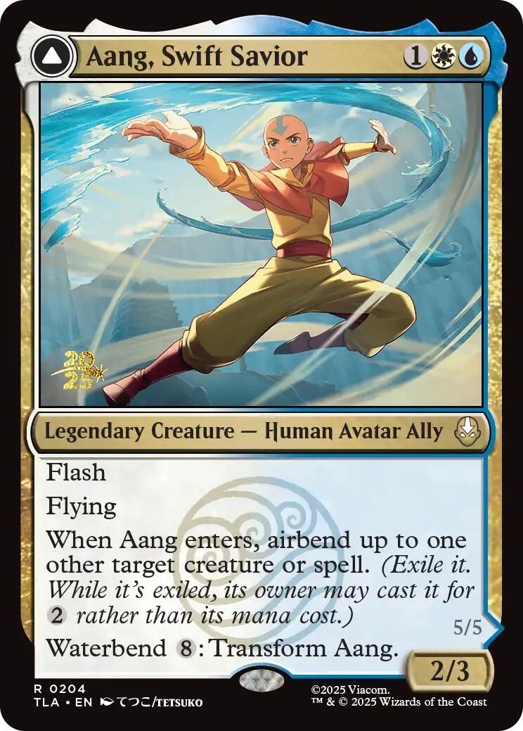 Aang, Swift Savior [Avatar: The Last Airbender Prerelease Cards] | Exor Games Summserside
