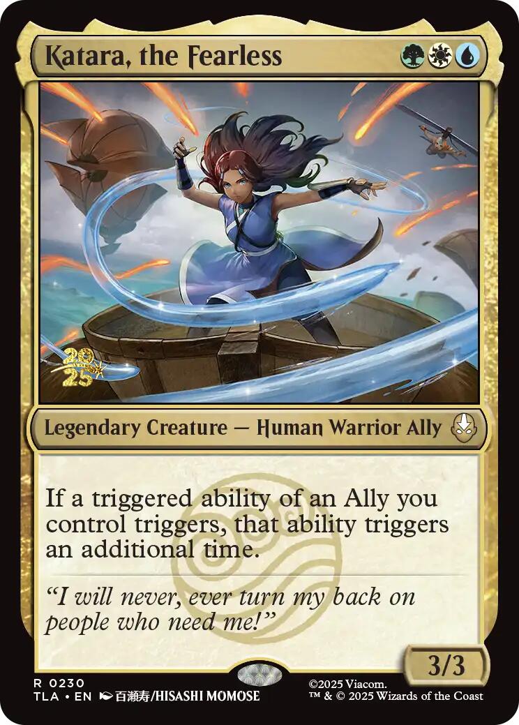 Katara, the Fearless [Avatar: The Last Airbender Prerelease Cards] | Exor Games Summserside