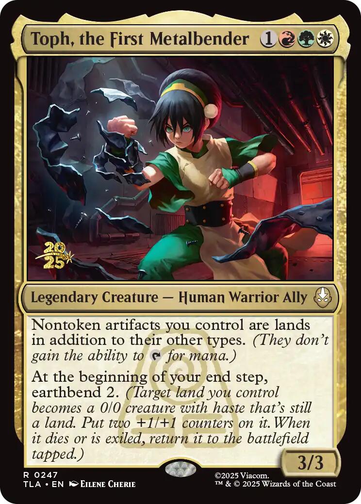 Toph, the First Metalbender [Avatar: The Last Airbender Prerelease Cards] | Exor Games Summserside