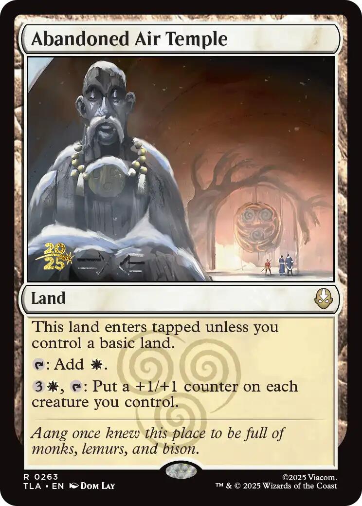 Abandoned Air Temple [Avatar: The Last Airbender Prerelease Cards] | Exor Games Summserside