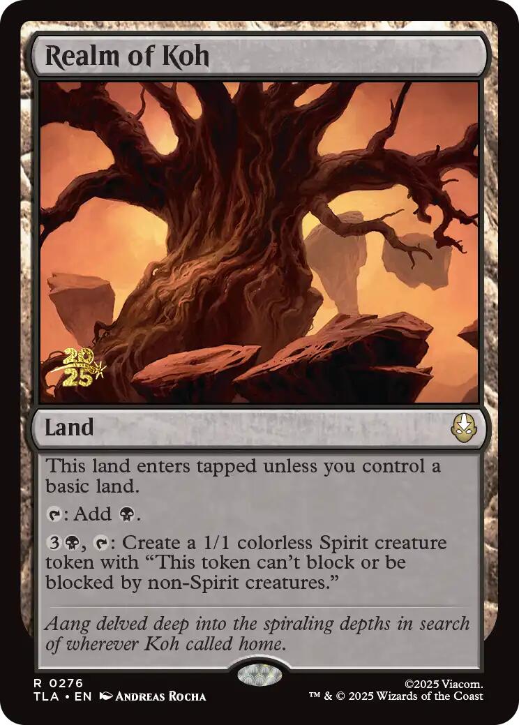 Realm of Koh [Avatar: The Last Airbender Prerelease Cards] | Exor Games Summserside