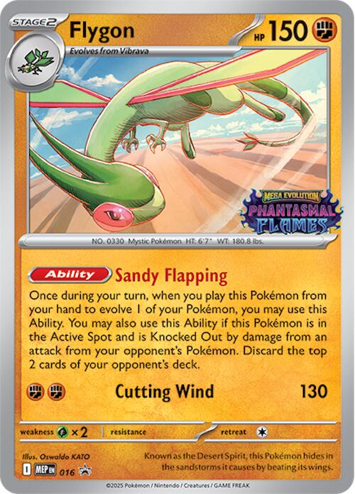 Flygon (016) (Prerelease) [Mega Evolution Promo] | Exor Games Summserside