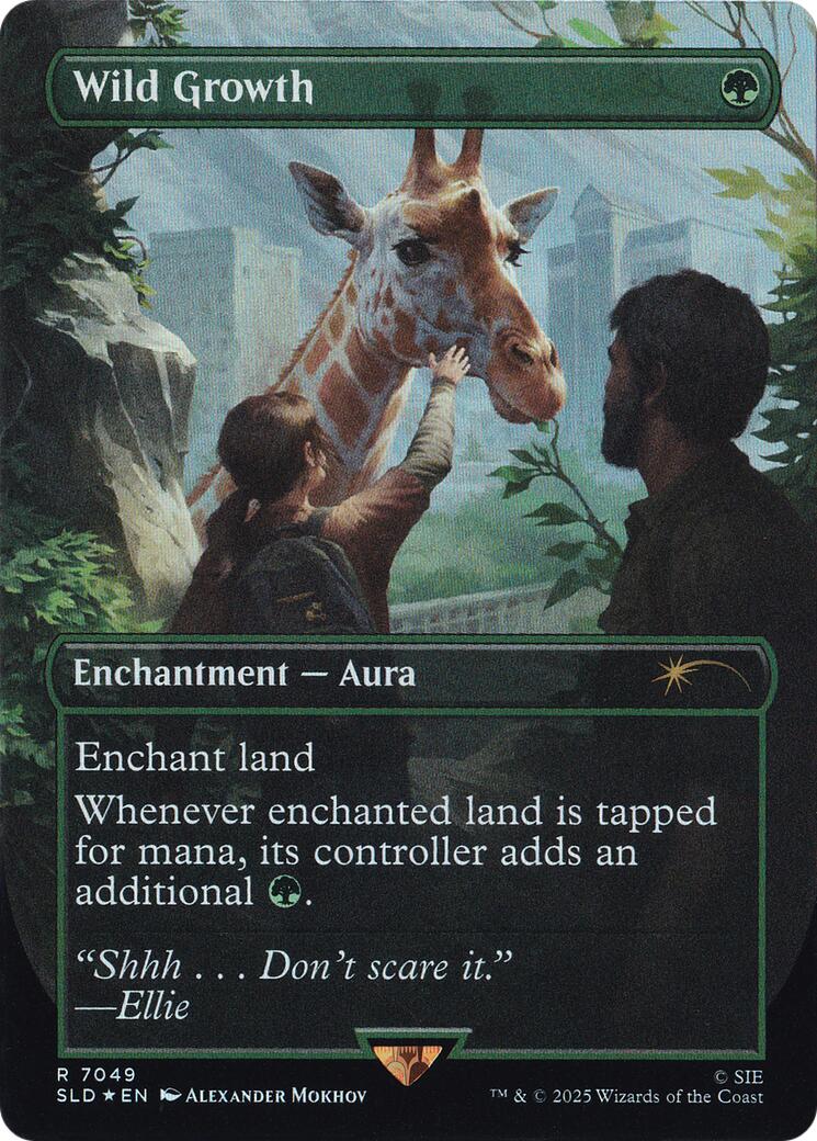 Wild Growth (Rainbow Foil) [Secret Lair Drop Series] | Exor Games Summserside