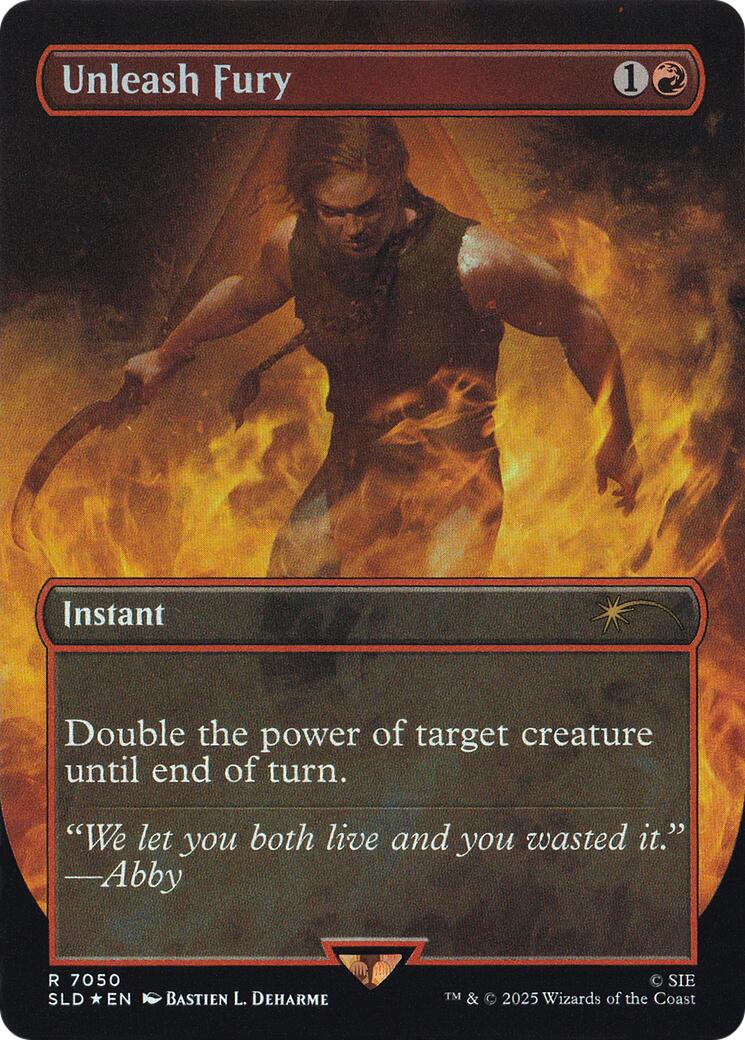 Unleash Fury (Rainbow Foil) [Secret Lair Drop Series] | Exor Games Summserside