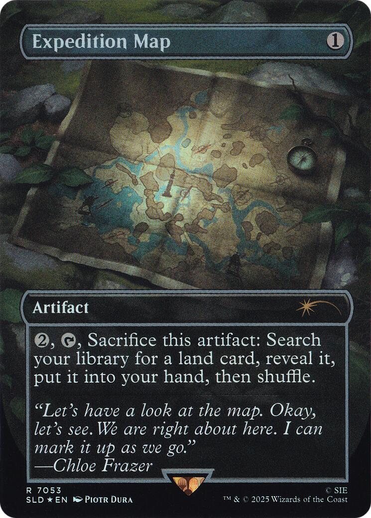 Expedition Map (Rainbow Foil) [Secret Lair Drop Series] | Exor Games Summserside
