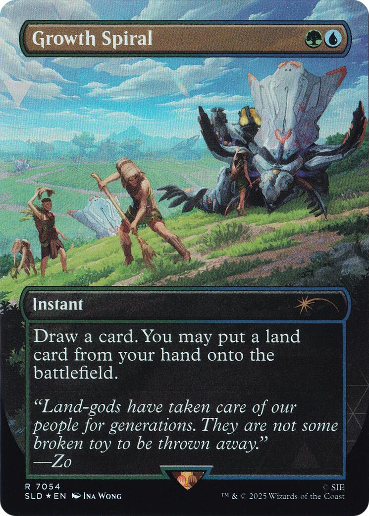 Growth Spiral (Rainbow Foil) [Secret Lair Drop Series] | Exor Games Summserside
