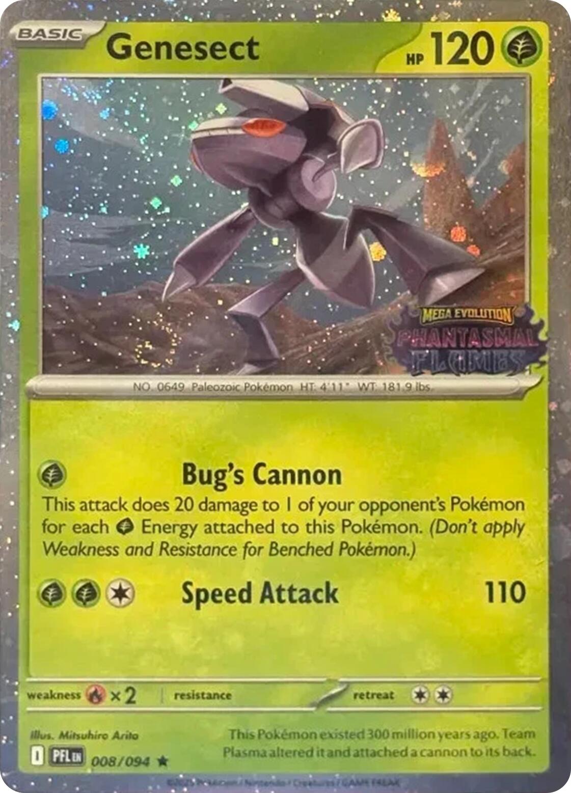 Genesect (008/094) (Cosmos Holo) (Best Buy Exclusive) [Miscellaneous Cards] | Exor Games Summserside