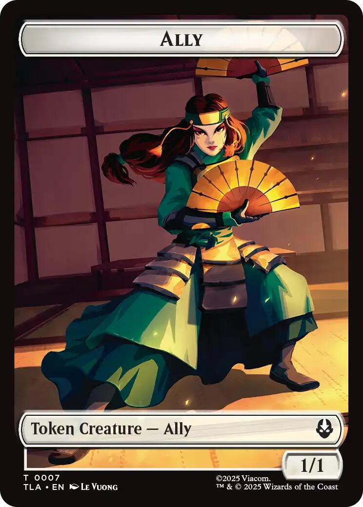 Ally (0007) // Clue (0018) Double-Sided Token [Avatar: The Last Airbender Tokens] | Exor Games Summserside
