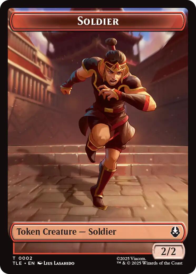 Soldier (0002) [Avatar: The Last Airbender Tokens] | Exor Games Summserside