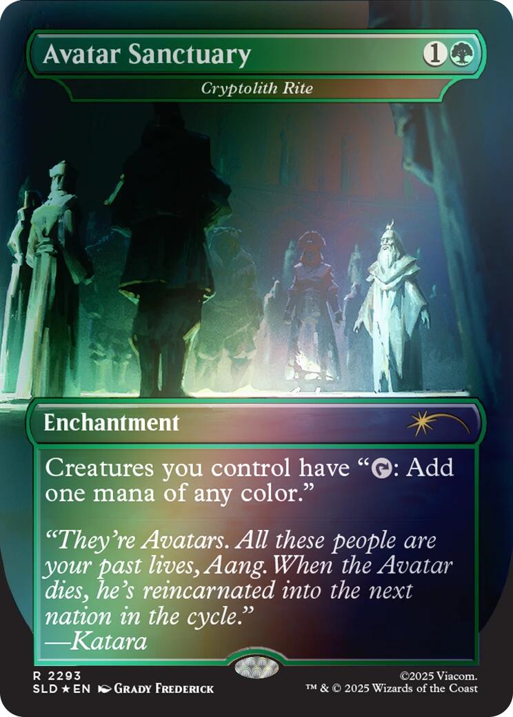 Avatar Sanctuary - Cryptolith Rite (Rainbow Foil) [Secret Lair Drop Series] | Exor Games Summserside