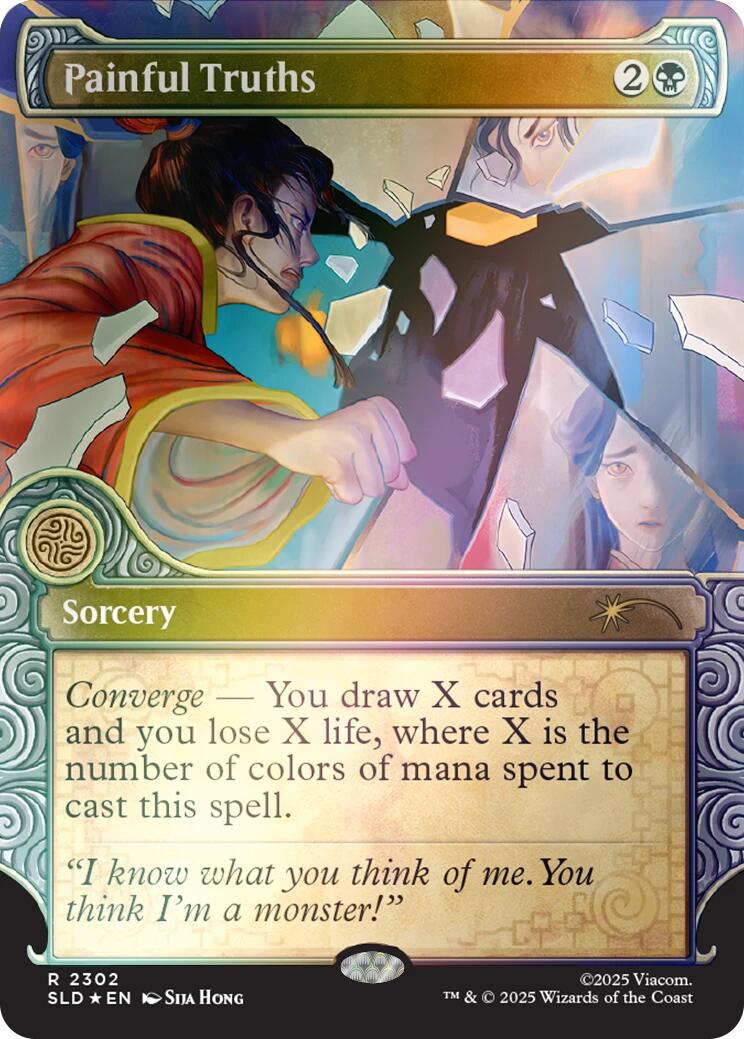 Painful Truths (Rainbow Foil) [Secret Lair Drop Series] | Exor Games Summserside