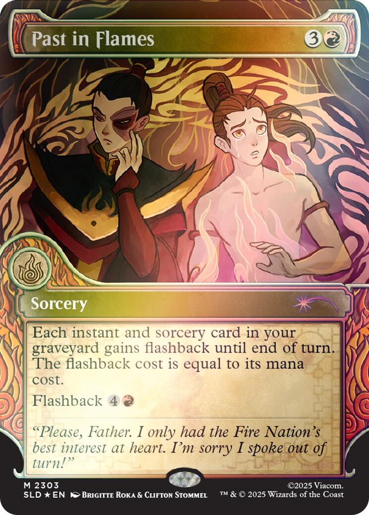 Past in Flames (Rainbow Foil) [Secret Lair Drop Series] | Exor Games Summserside