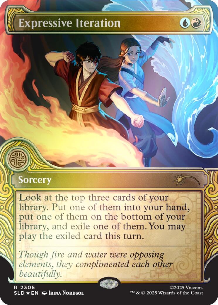 Expressive Iteration (Rainbow Foil) [Secret Lair Drop Series] | Exor Games Summserside