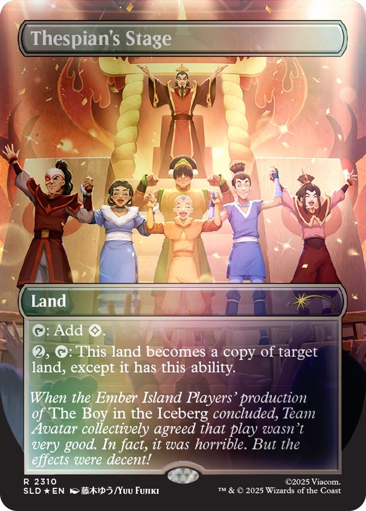 Thespian's Stage (2310) (Rainbow Foil) [Secret Lair Drop Series] | Exor Games Summserside