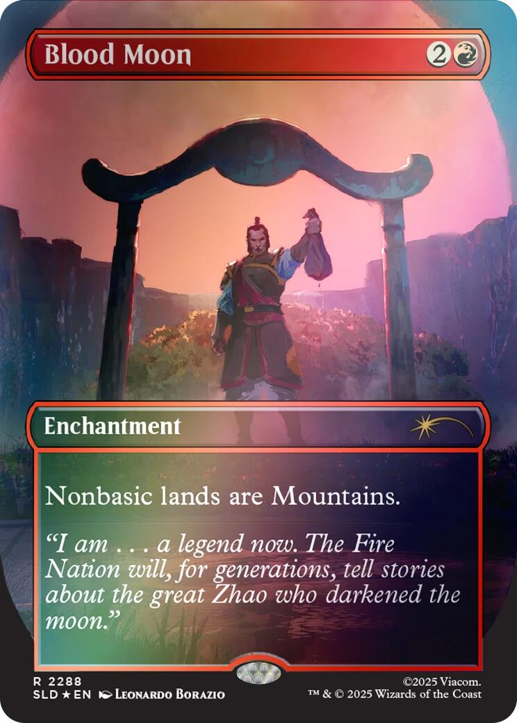 Blood Moon (Rainbow Foil) [Secret Lair Drop Series] | Exor Games Summserside